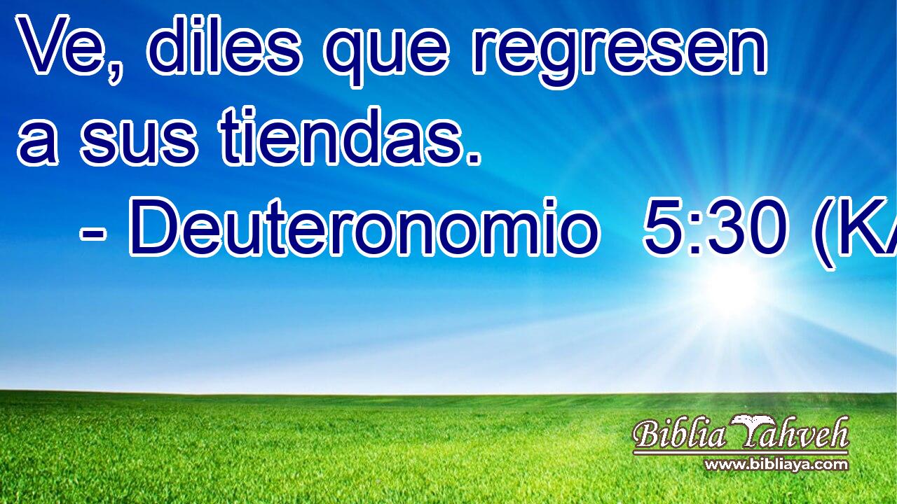  Ve, diles que regresen a sus tiendas. 