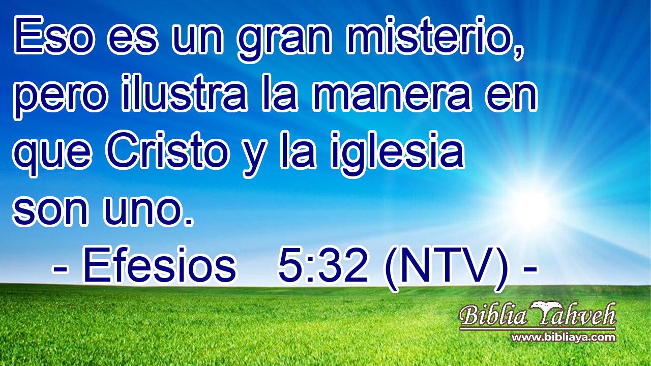 Eso es un gran misterio, pero ilustra la manera en que Cristo y la iglesia son uno.