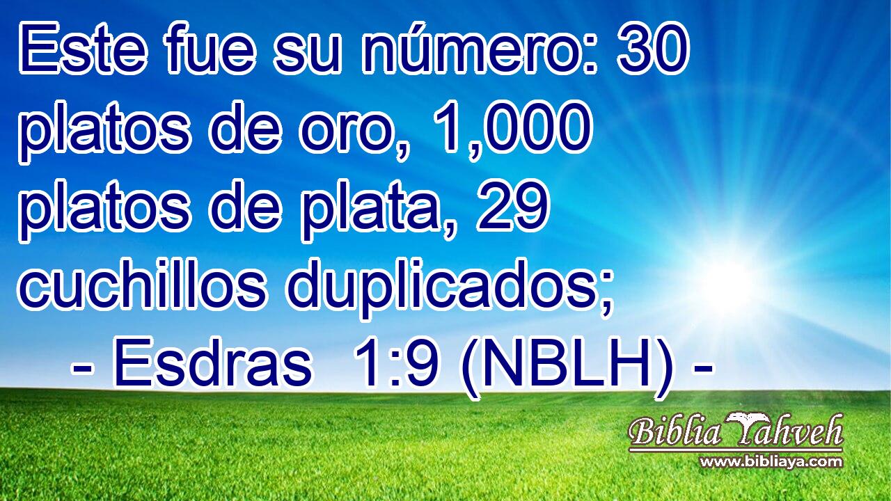  Este fue su número: 30 platos de oro, 1,000 platos de plata, 29 cuchillos duplicados; 