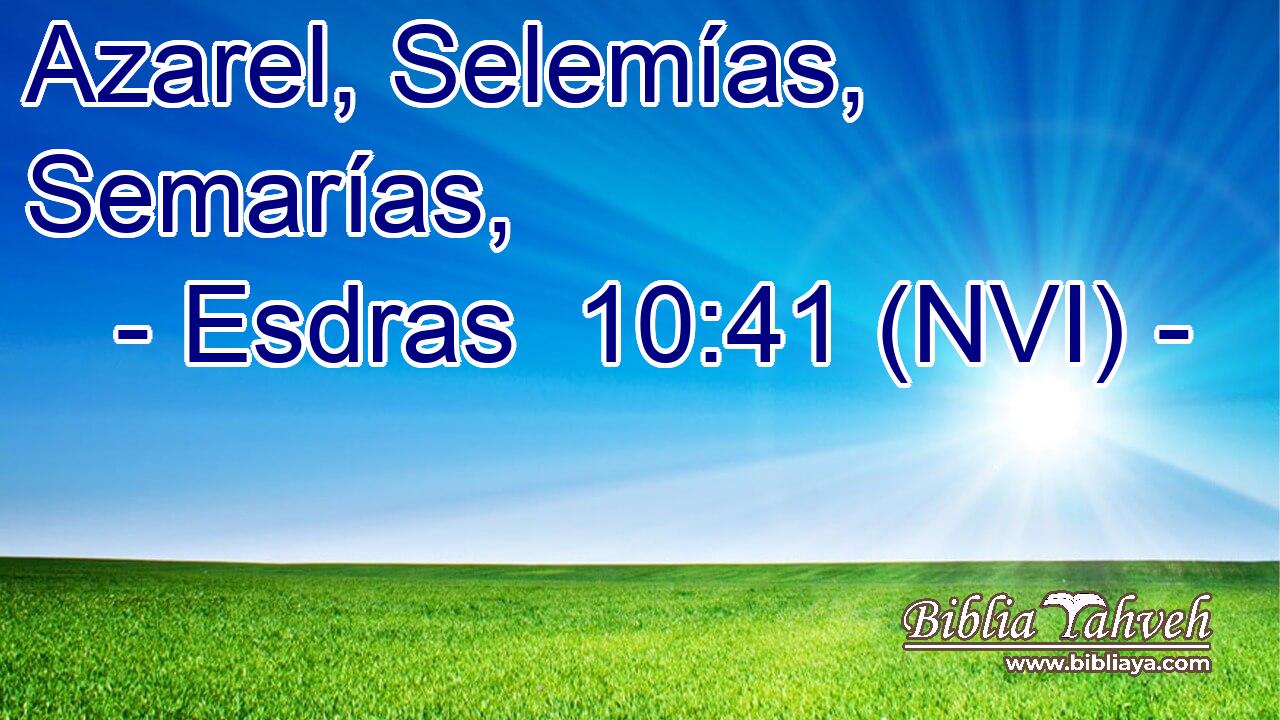 Azarel, Selemías, Semarías, 