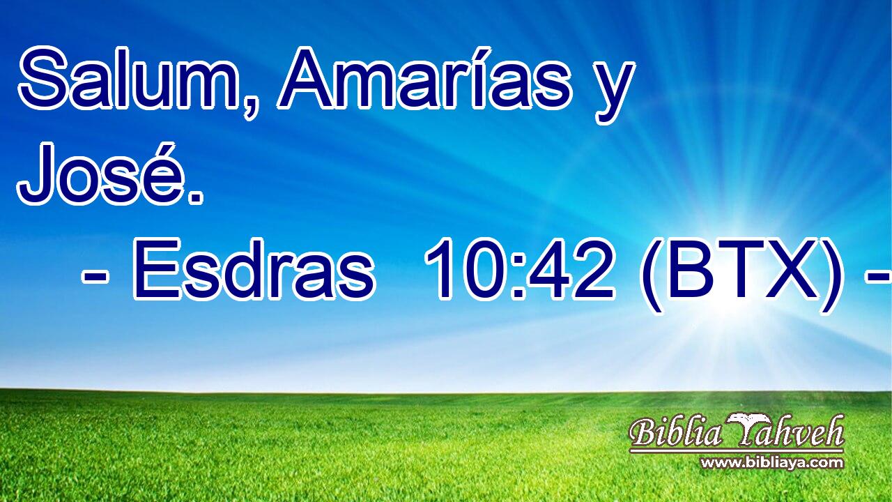 Salum, Amarías y José.