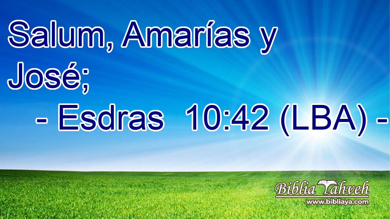 Salum, Amarías y José;