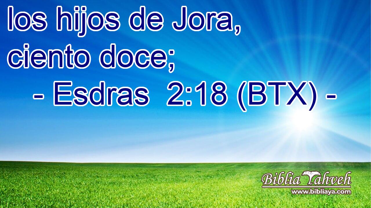 los hijos de Jora, ciento doce;