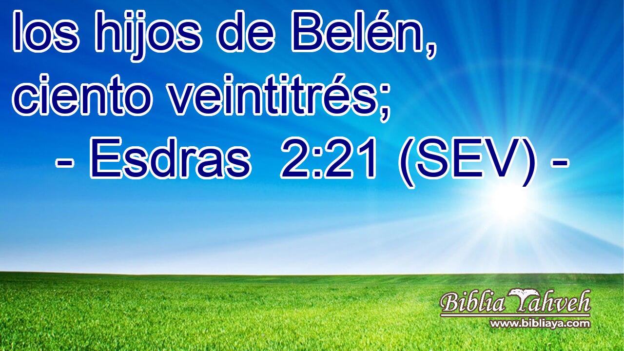 los hijos de Belén, ciento veintitrés;
