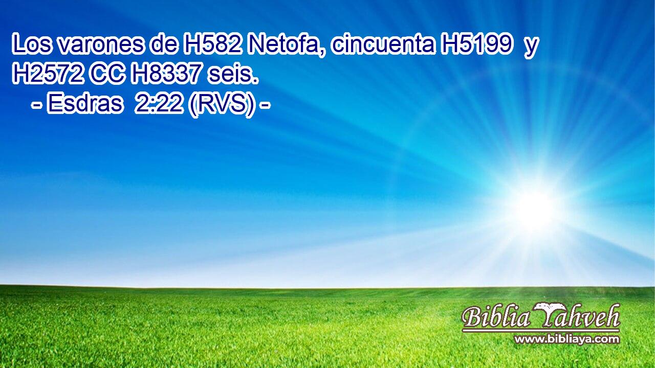 Los varones de H582 Netofa, cincuenta H5199  y H2572 CC H8337 seis. 