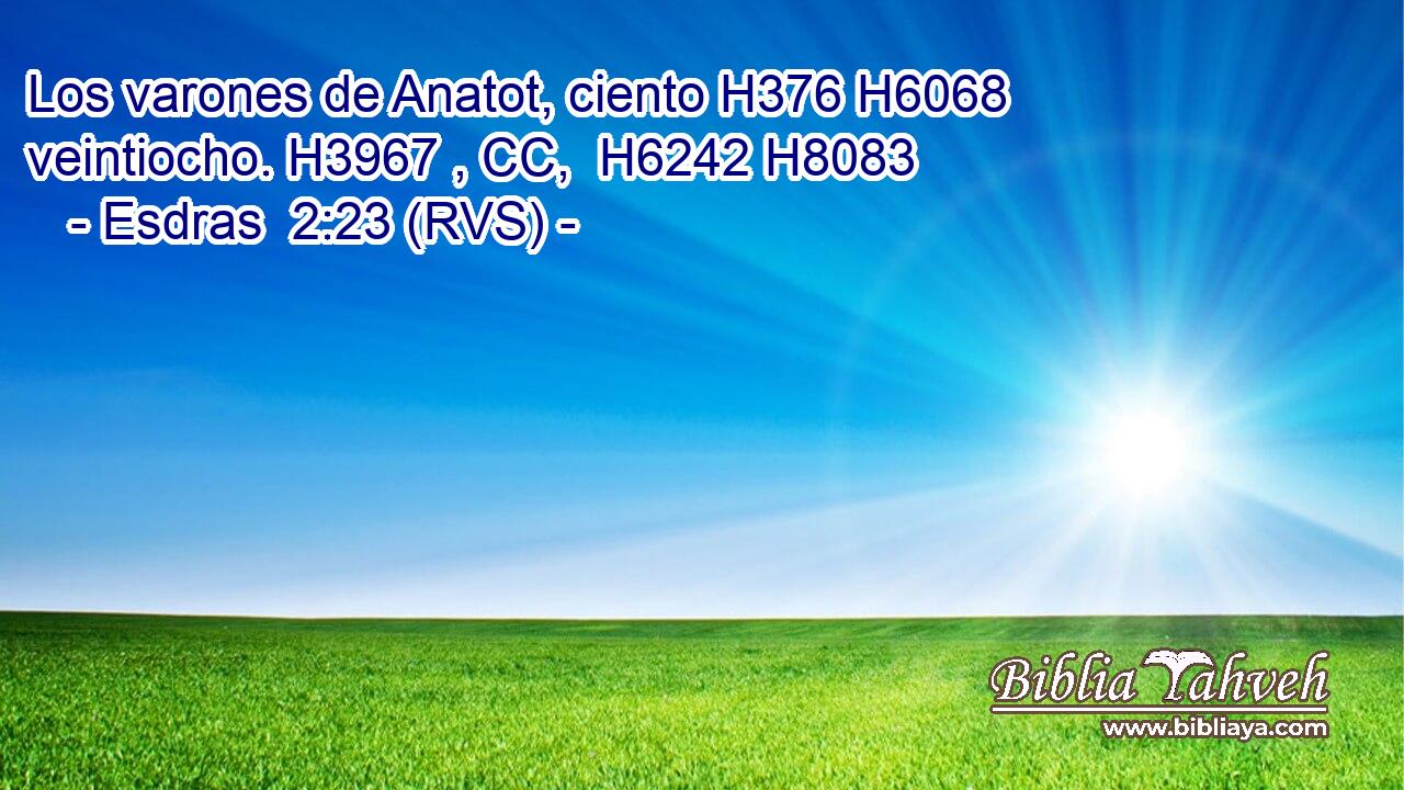 Los varones de Anatot, ciento H376 H6068  veintiocho. H3967 , CC,  H6242 H8083 