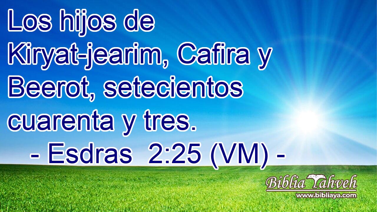  Los hijos de Kiryat-jearim, Cafira y Beerot, setecientos cuarenta y tres. 