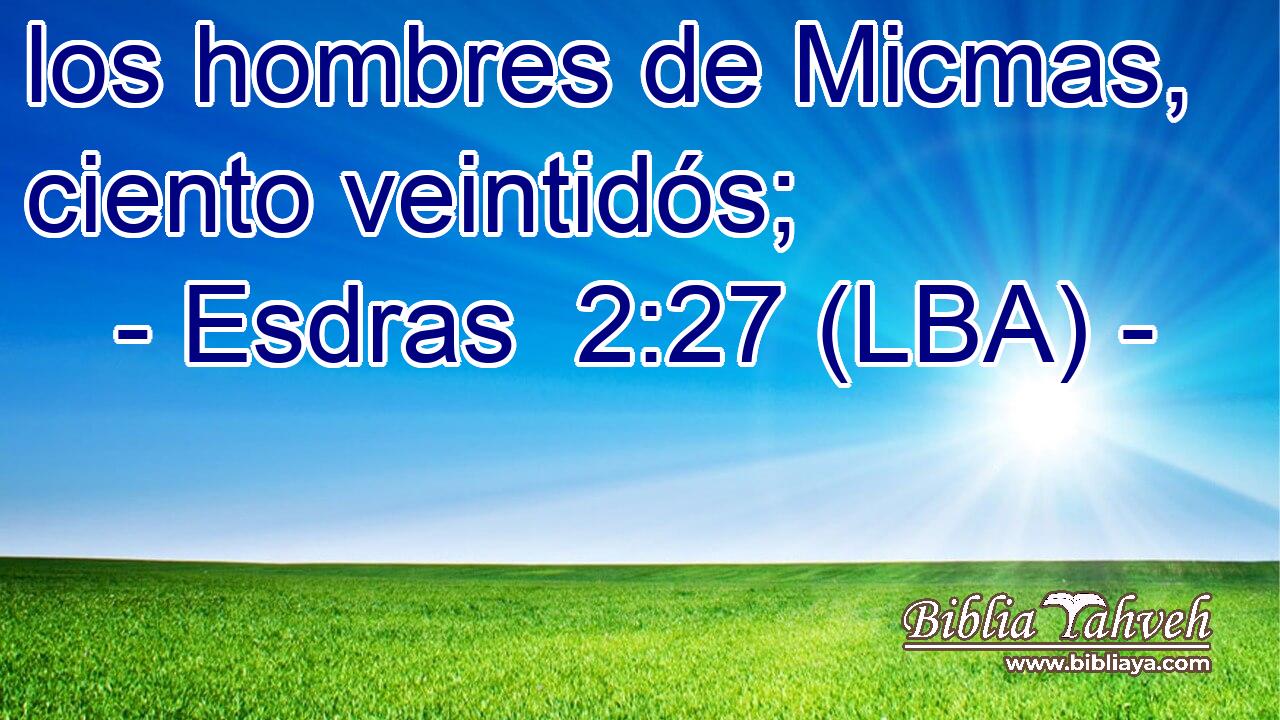 los hombres de Micmas, ciento veintidós;