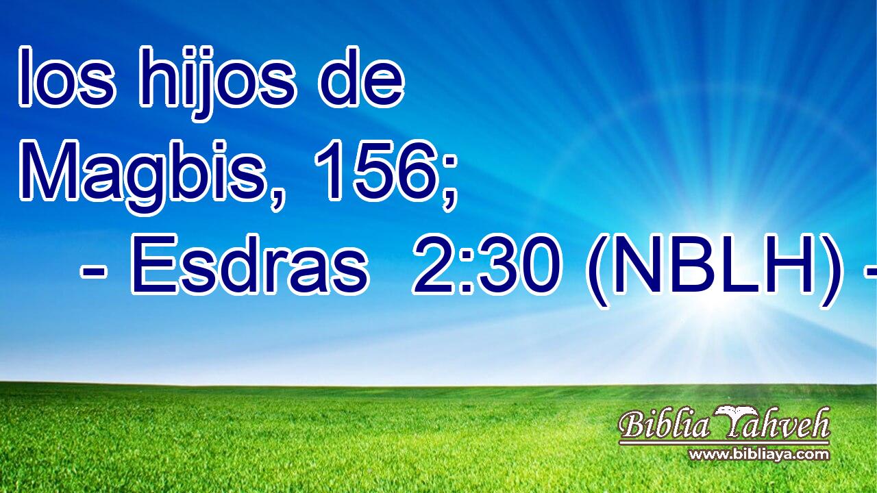  los hijos de Magbis, 156; 