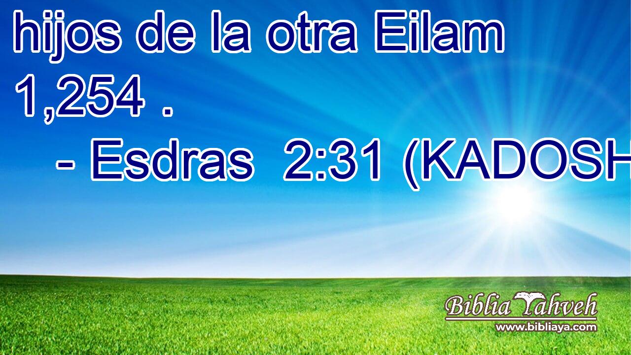  hijos de la otra Eilam 1,254 . 