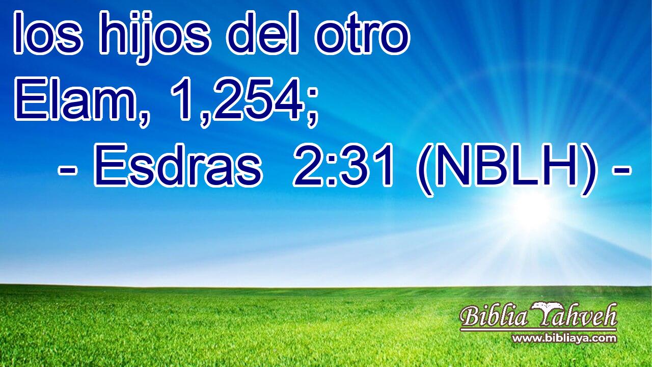  los hijos del otro Elam, 1,254; 