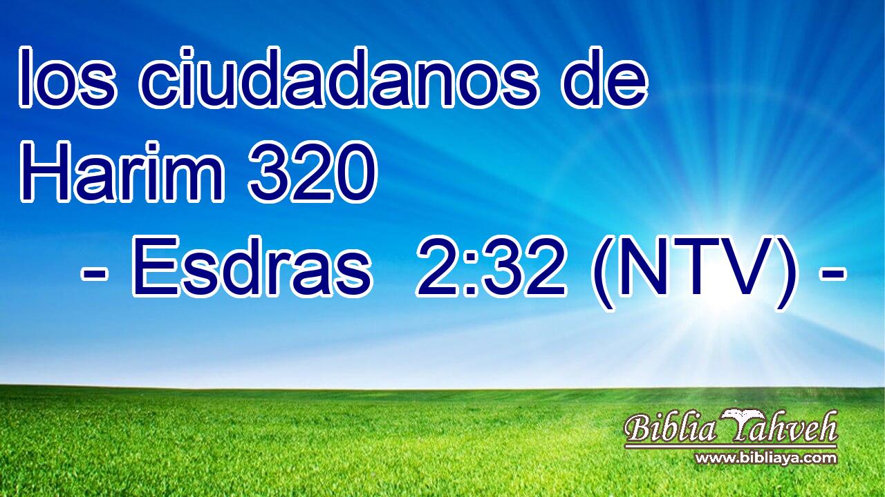 los ciudadanos de Harim 320  