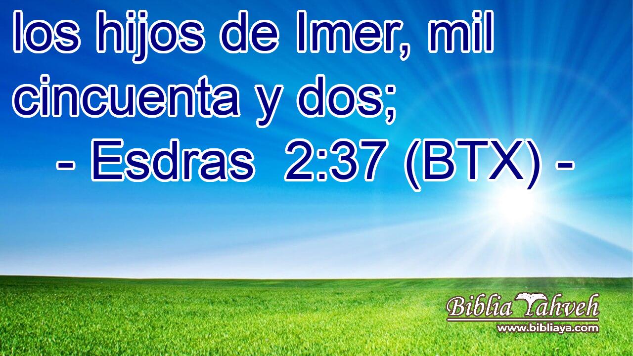 los hijos de Imer, mil cincuenta y dos;