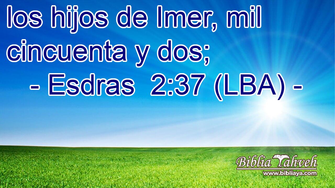 los hijos de Imer, mil cincuenta y dos;