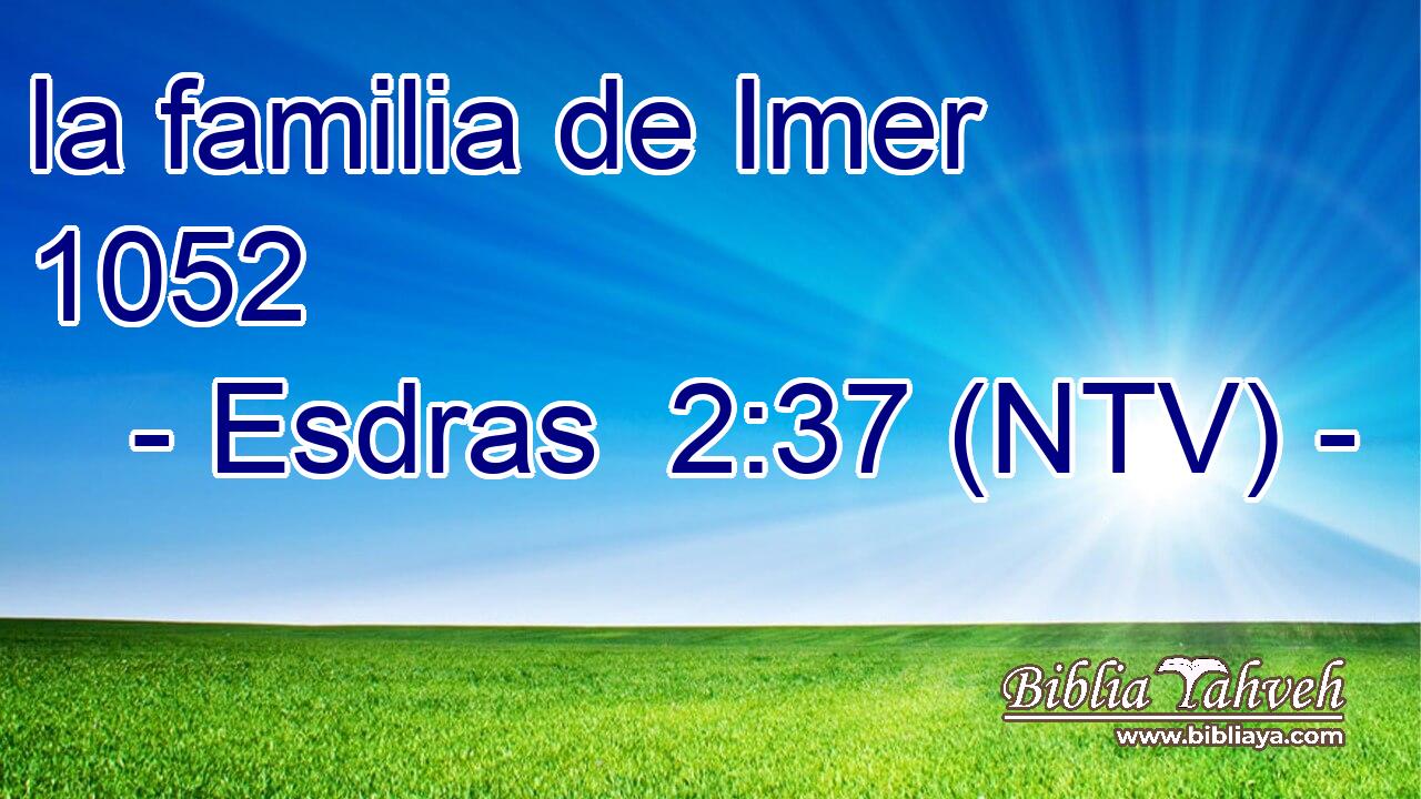 la familia de Imer 1052  