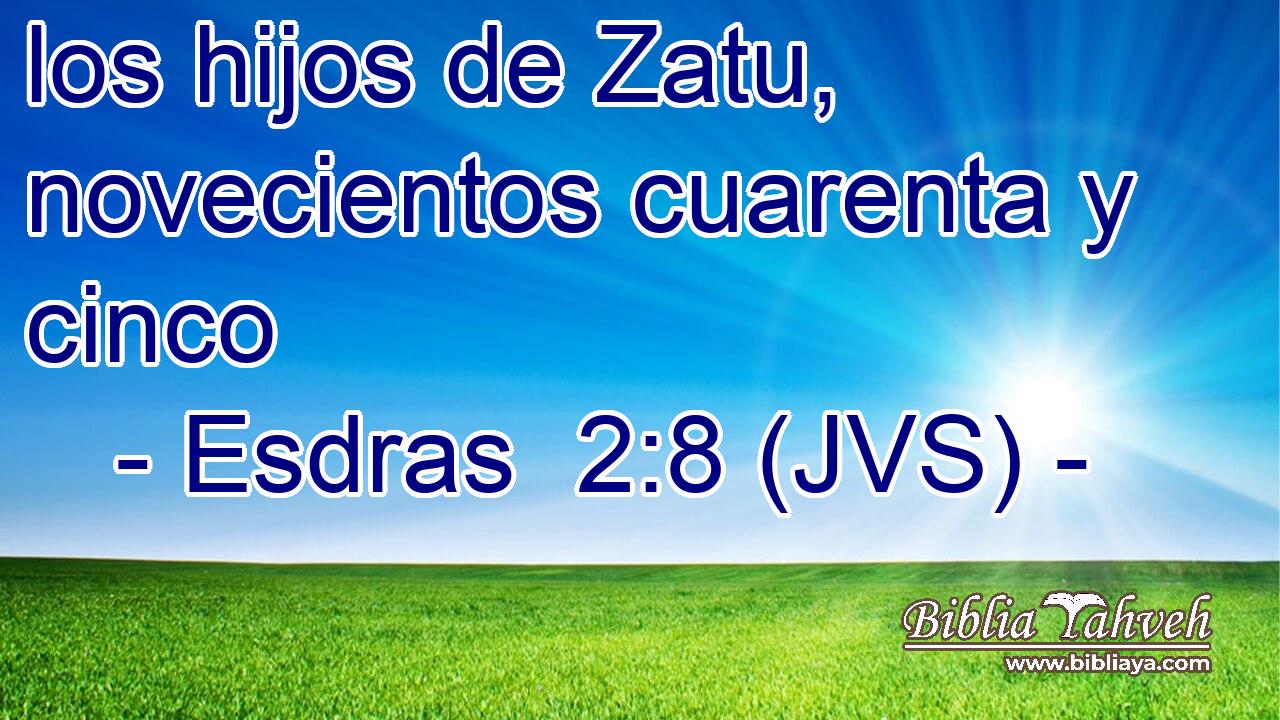los hijos de Zatu, novecientos cuarenta y cinco