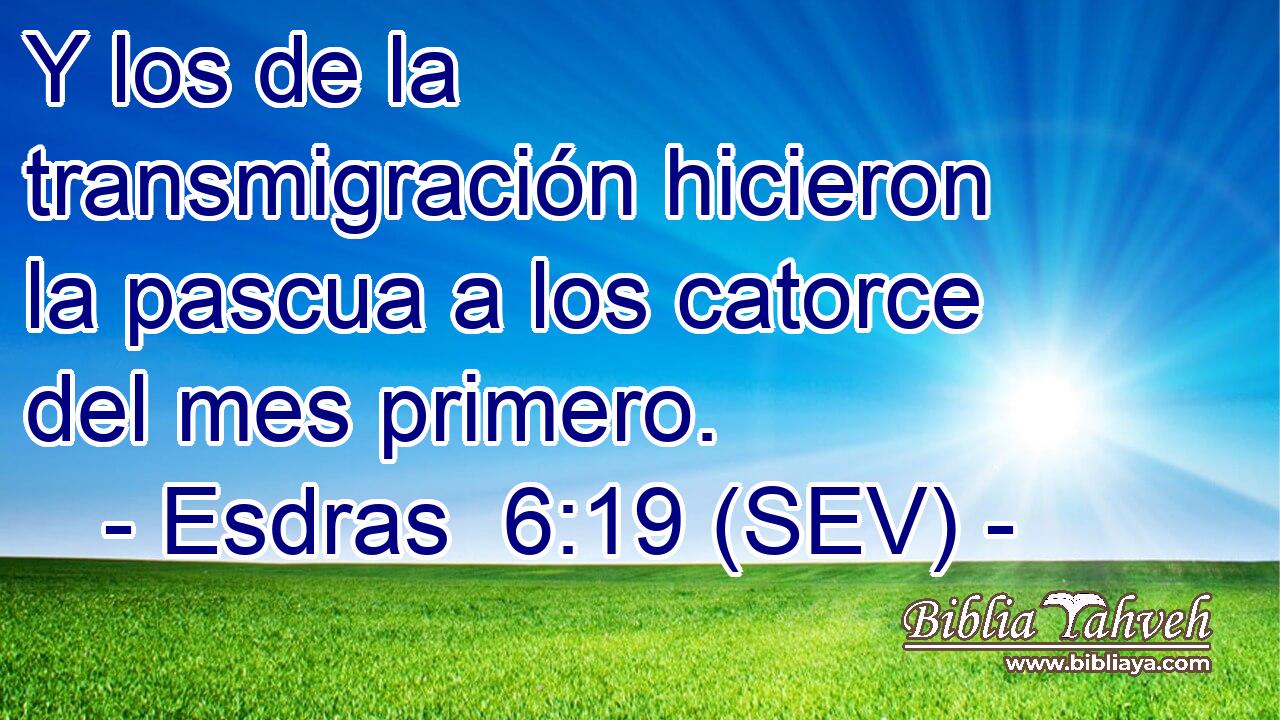 Y los de la transmigración hicieron la pascua a los catorce del mes primero.