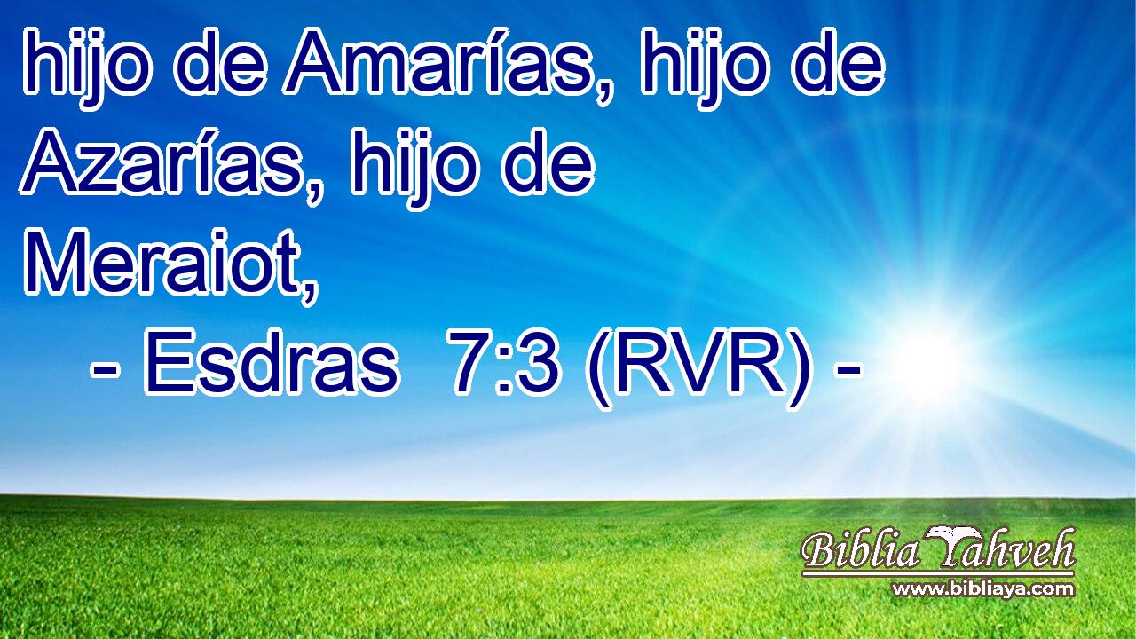 hijo de Amarías, hijo de Azarías, hijo de Meraiot,