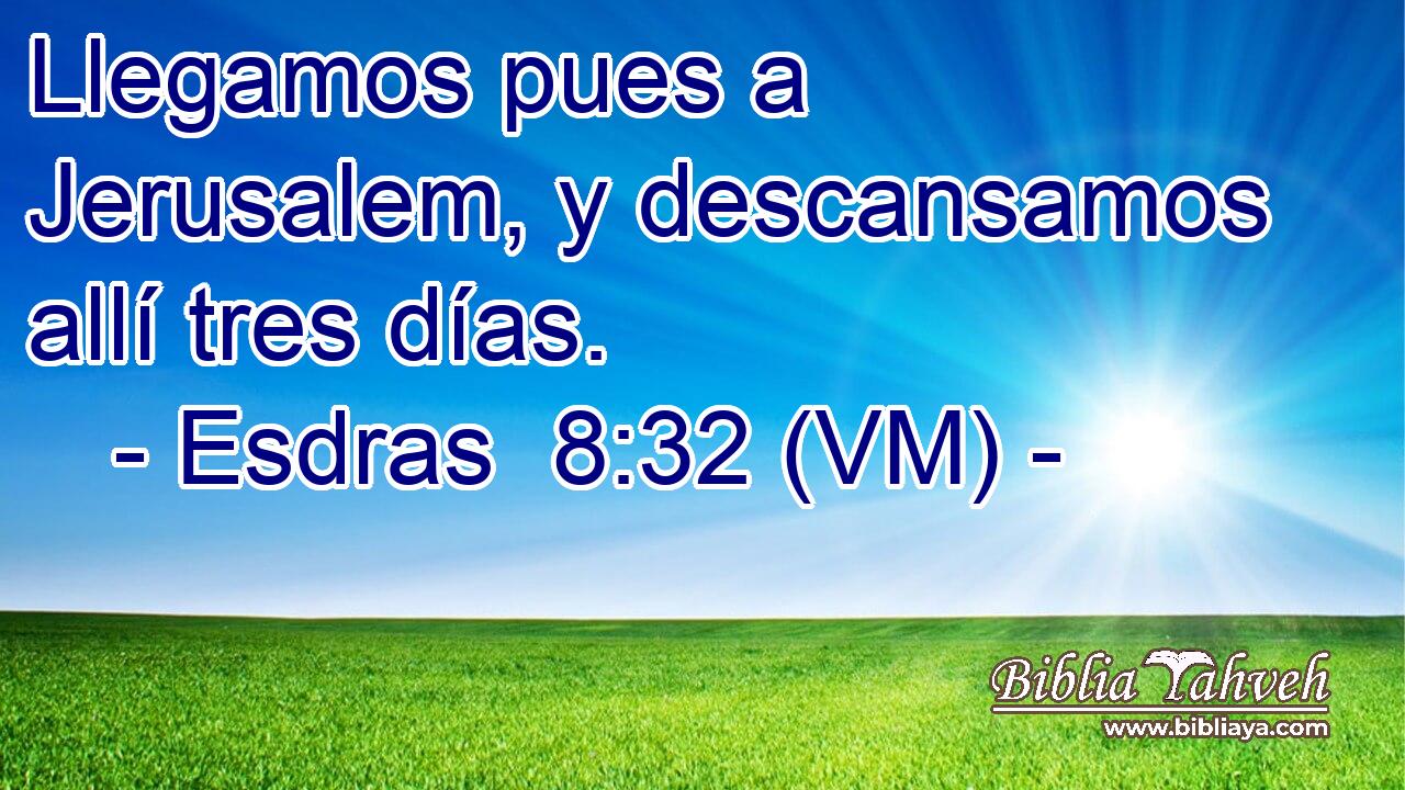 Llegamos pues a Jerusalem, y descansamos allí tres días. 