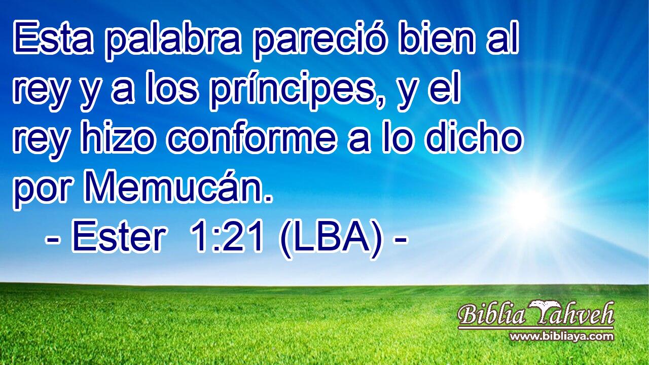 Esta palabra pareció bien al rey y a los príncipes, y el rey hizo conforme a lo dicho por Memucán.