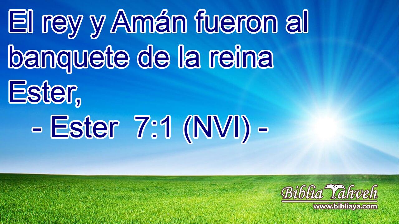  El rey y Amán fueron al banquete de la reina Ester, 