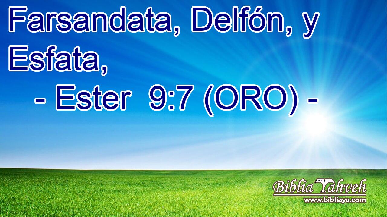  Farsandata, Delfón, y Esfata, 