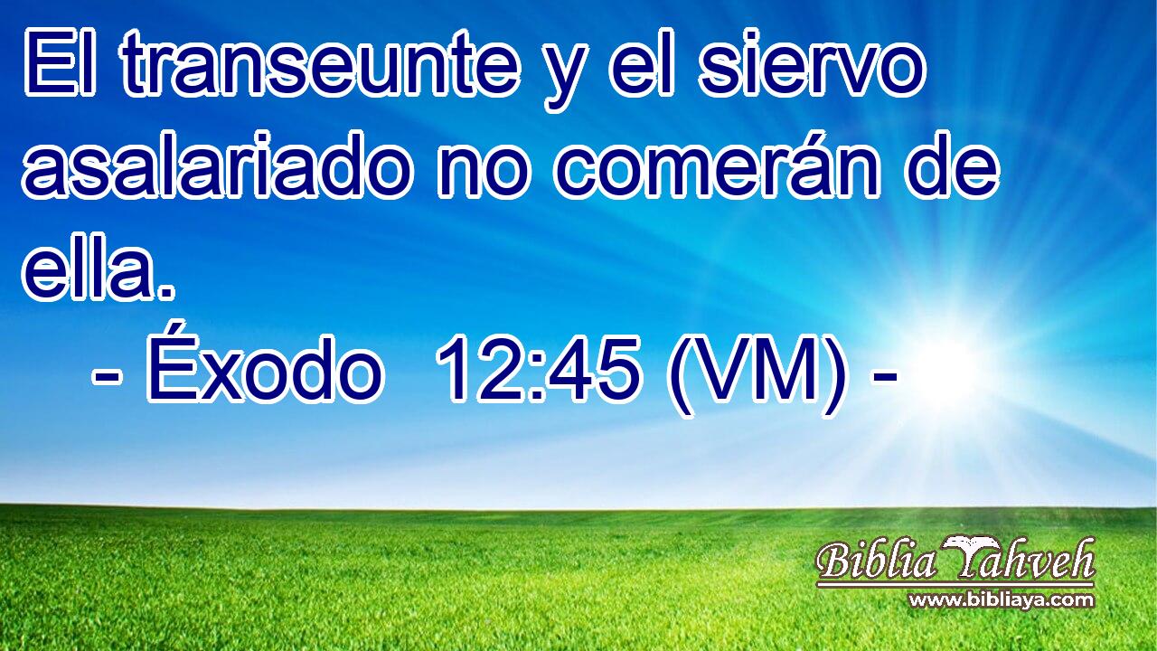  El transeunte y el siervo asalariado no comerán de ella. 