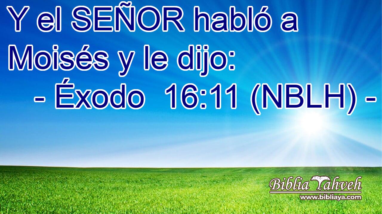  Y el SEÑOR habló a Moisés y le dijo: 