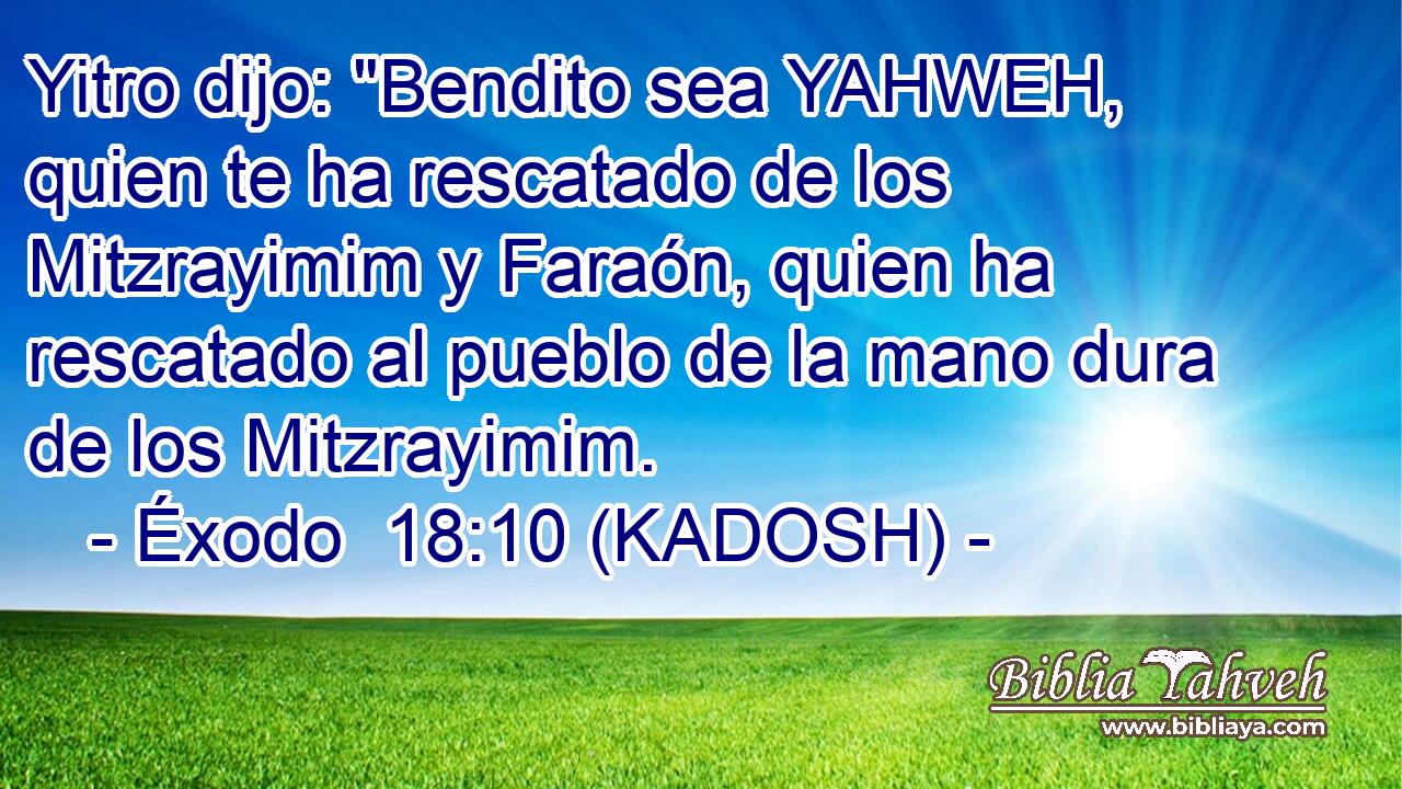  Yitro dijo: 