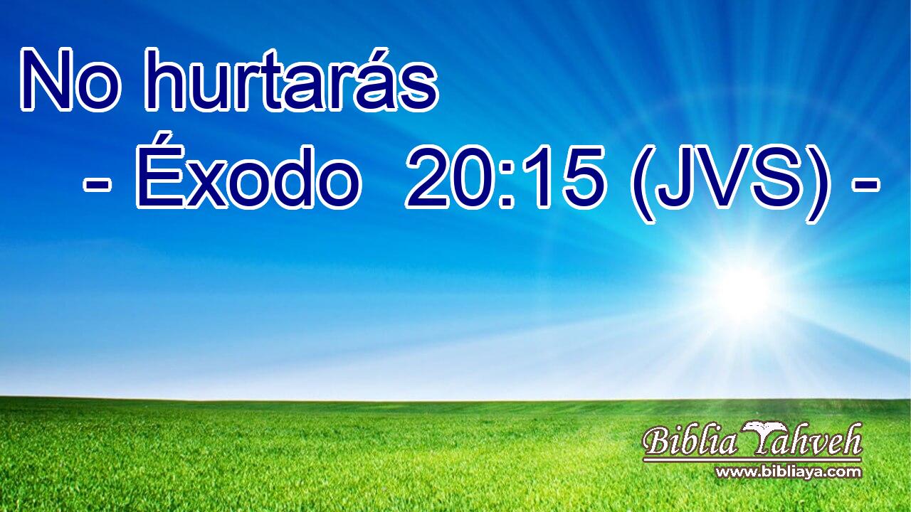 No hurtarás