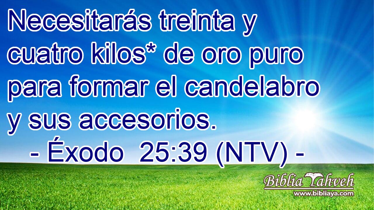 Necesitarás treinta y cuatro kilos* de oro puro para formar el candelabro y sus accesorios.