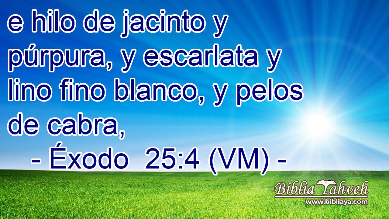  e hilo de jacinto y púrpura, y escarlata y lino fino blanco, y pelos de cabra, 