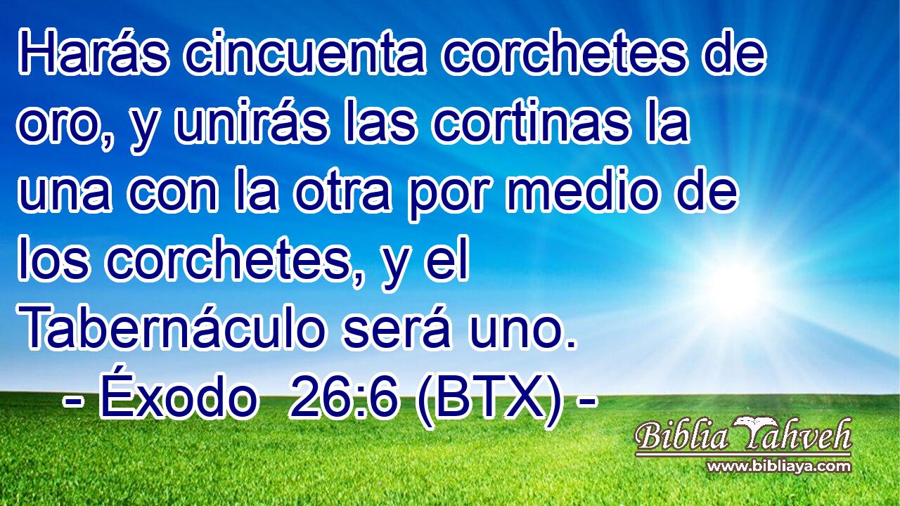 Harás cincuenta corchetes de oro, y unirás las cortinas la una con la otra por medio de los corchetes, y el Tabernáculo será uno.