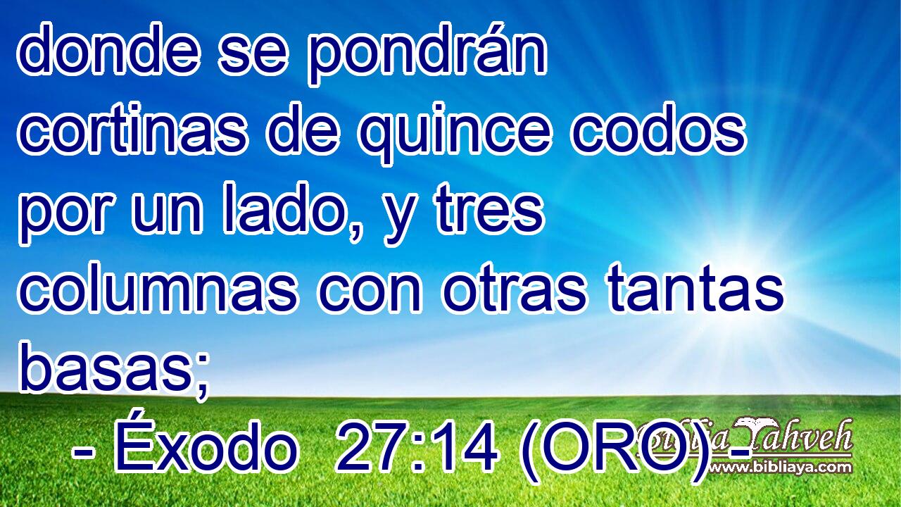  donde se pondrán cortinas de quince codos por un lado, y tres columnas con otras tantas basas; 