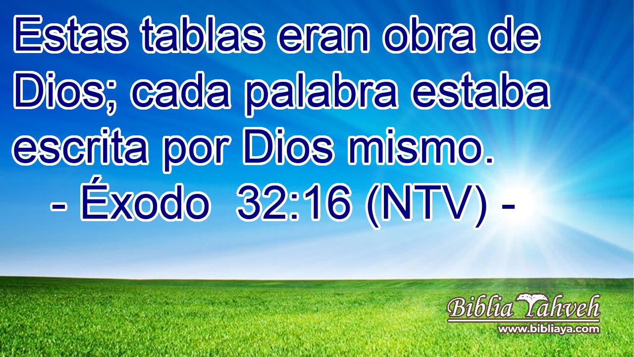 Estas tablas eran obra de Dios; cada palabra estaba escrita por Dios mismo.