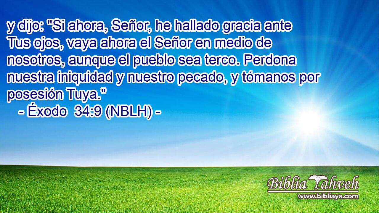  y dijo: 