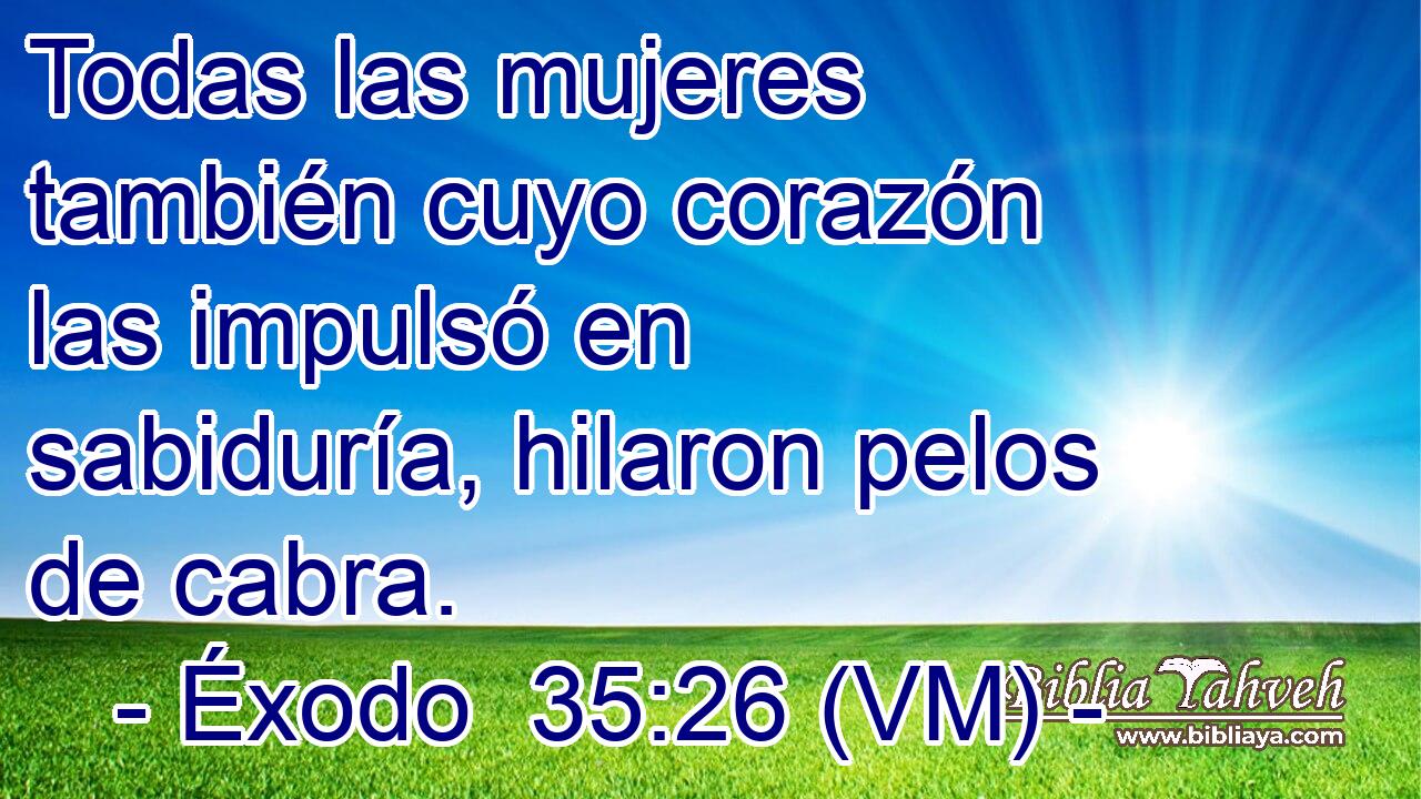  Todas las mujeres también cuyo corazón las impulsó en sabiduría, hilaron pelos de cabra. 
