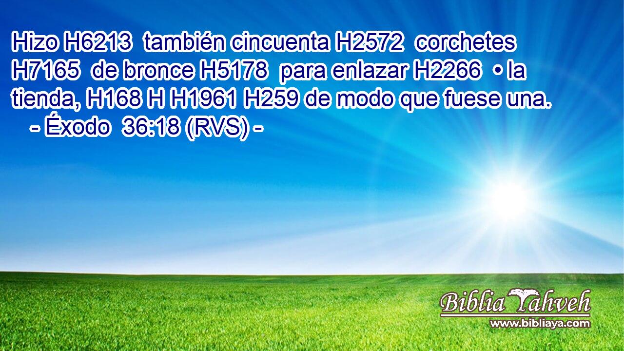 Hizo H6213  también cincuenta H2572  corchetes H7165  de bronce H5178  para enlazar H2266  • la tienda, H168 H H1961 H259 de modo que fuese una. 