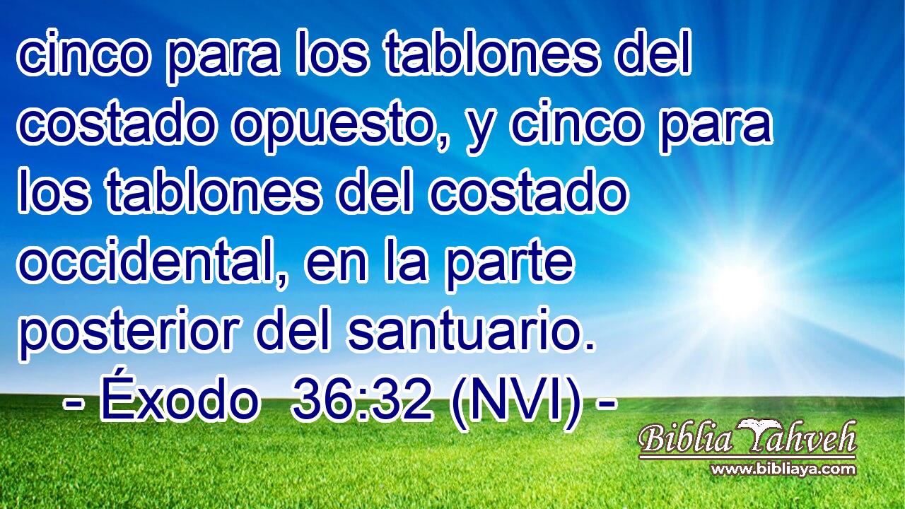  cinco para los tablones del costado opuesto, y cinco para los tablones del costado occidental, en la parte posterior del santuario. 