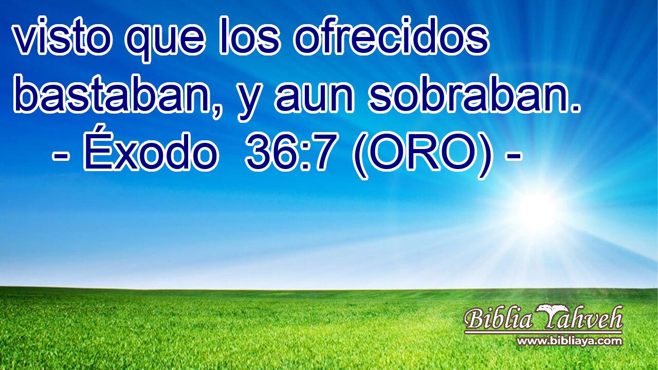  visto que los ofrecidos bastaban, y aun sobraban. 