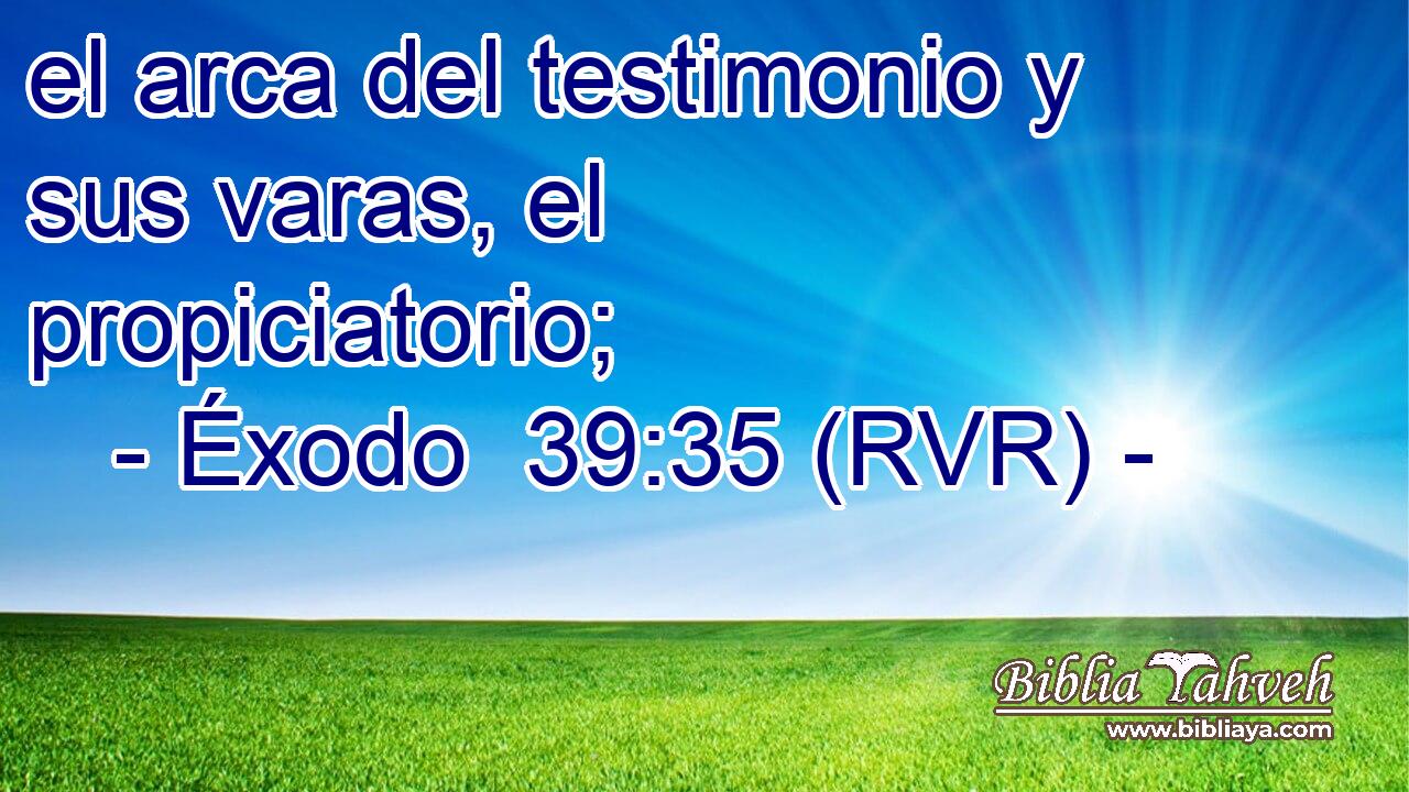 el arca del testimonio y sus varas, el propiciatorio;