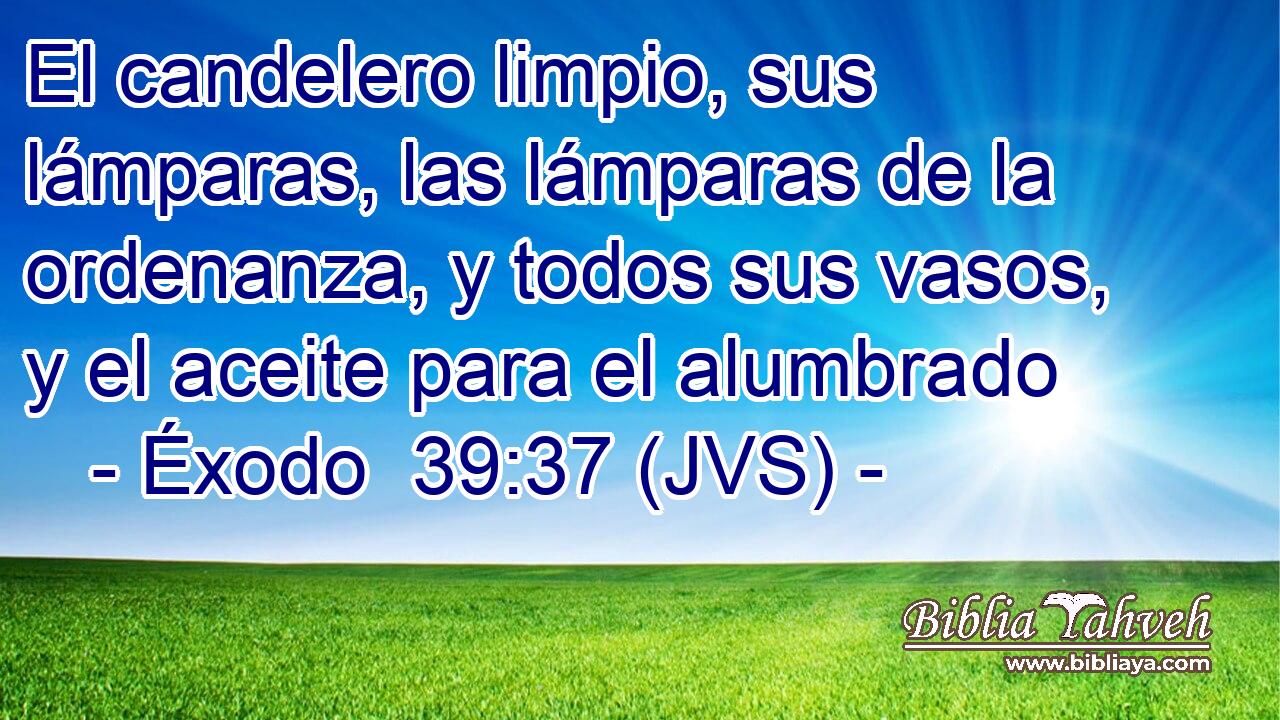 El candelero limpio, sus lámparas, las lámparas de la ordenanza, y todos sus vasos, y el aceite para el alumbrado