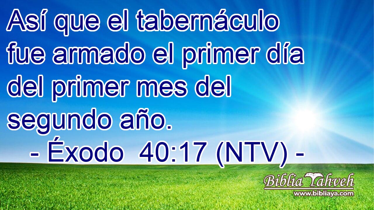 Así que el tabernáculo fue armado el primer día del primer mes del segundo año.