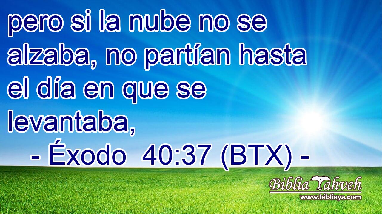 pero si la nube no se alzaba, no partían hasta el día en que se levantaba,