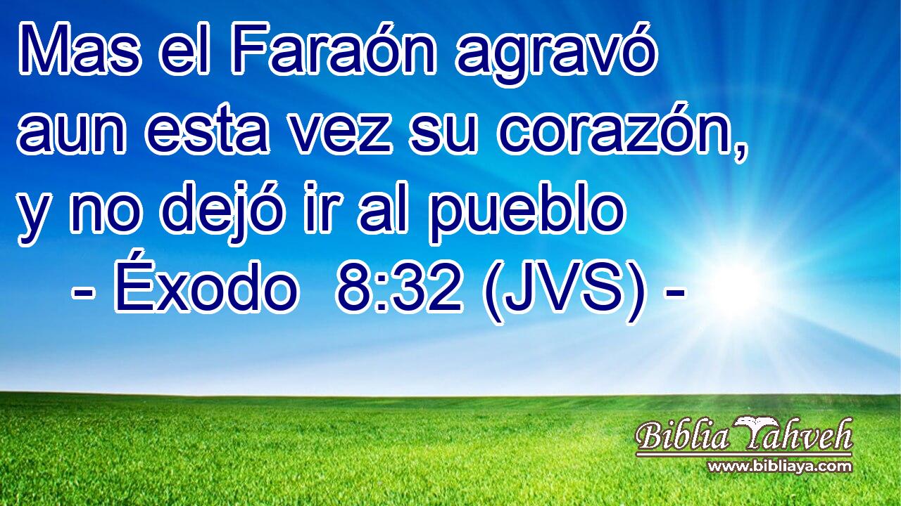 Mas el Faraón agravó aun esta vez su corazón, y no dejó ir al pueblo