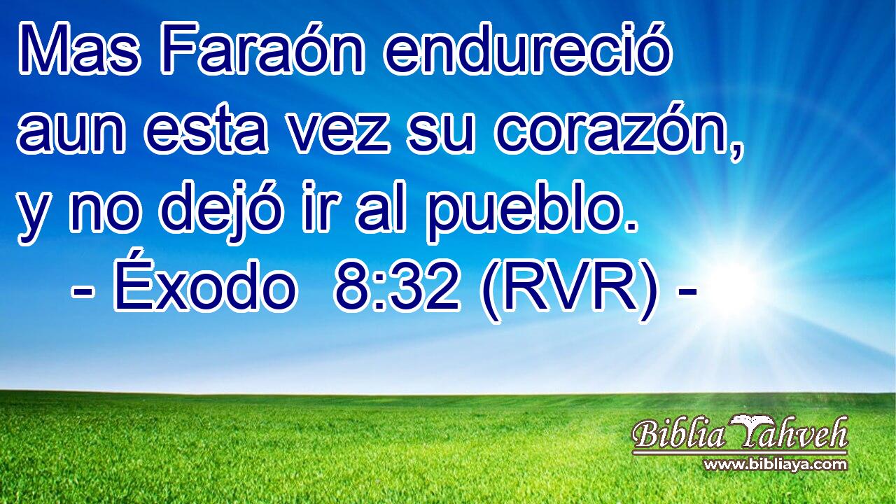 Mas Faraón endureció aun esta vez su corazón, y no dejó ir al pueblo.