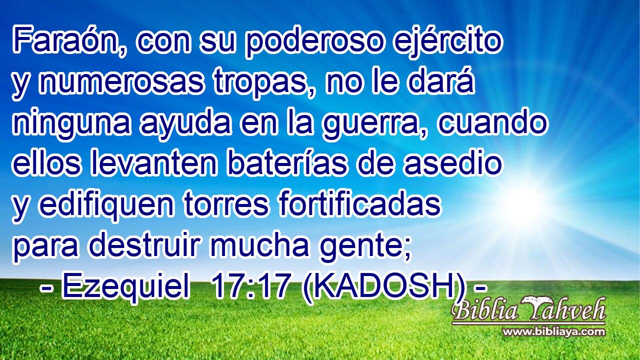  Faraón, con su poderoso ejército y numerosas tropas, no le dará ninguna ayuda en la guerra, cuando ellos levanten baterías de asedio y edifiquen torres fortificadas para destruir mucha gente; 