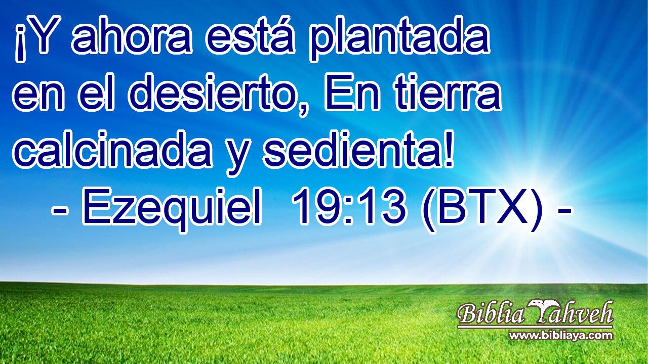 ¡Y ahora está plantada en el desierto, En tierra calcinada y sedienta!