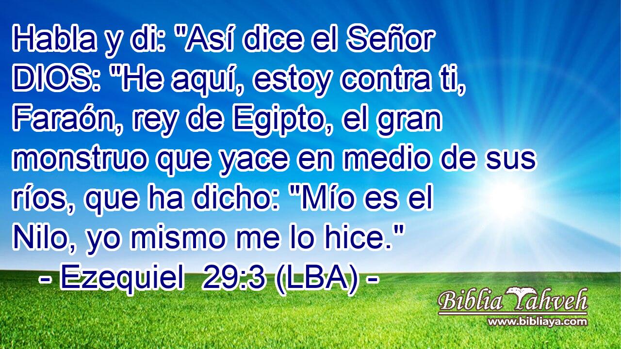Habla y di: 