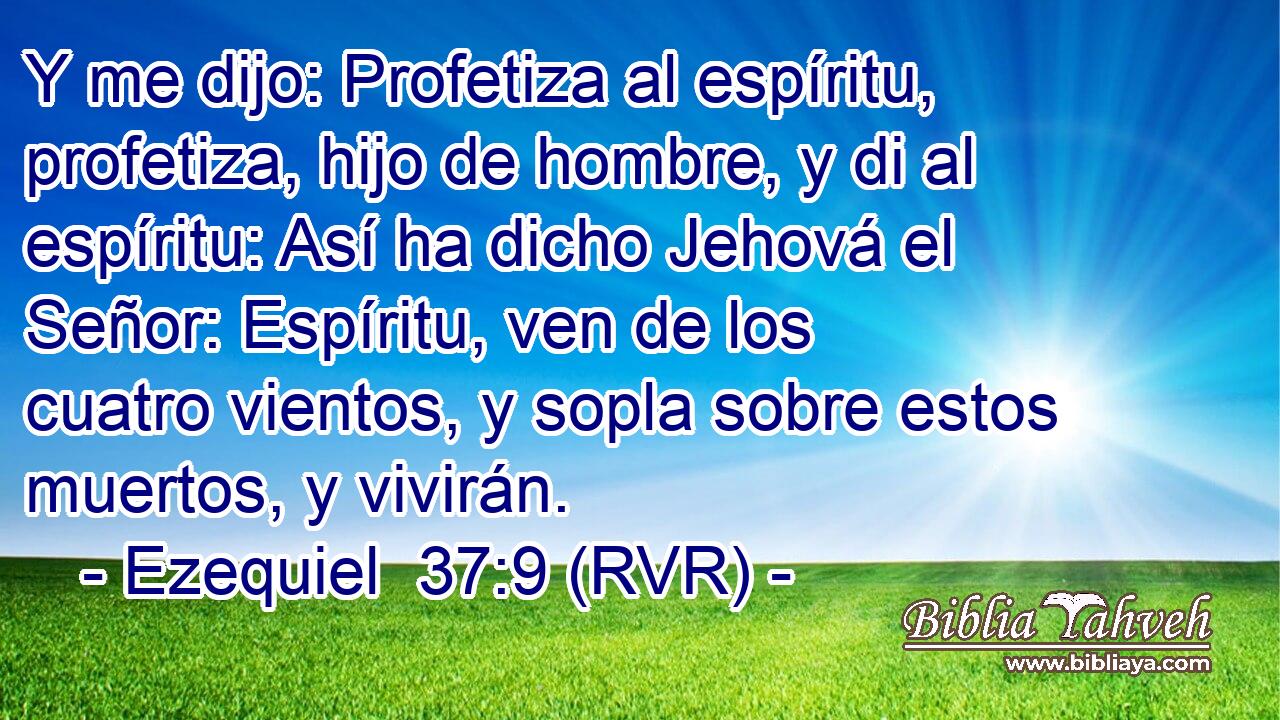 Ezequiel 37:5-9 - Bíblia